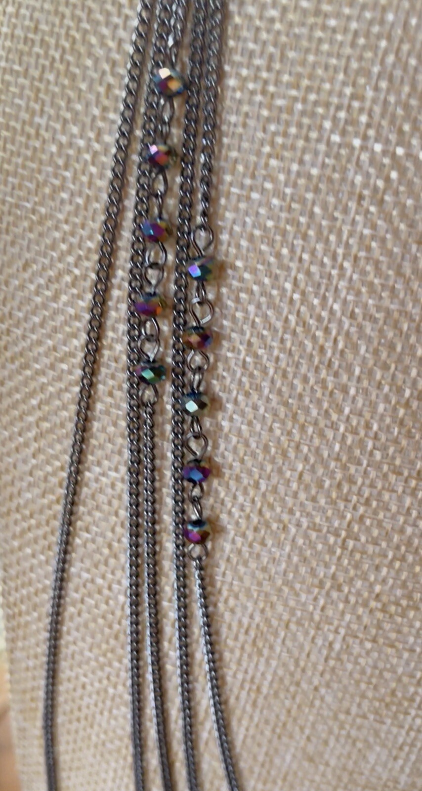 Paparazzi🌈Glitter Go Getter 🔥 OIL SPILL🔥Necklace Set🌈 VHTF 🔥 WOW