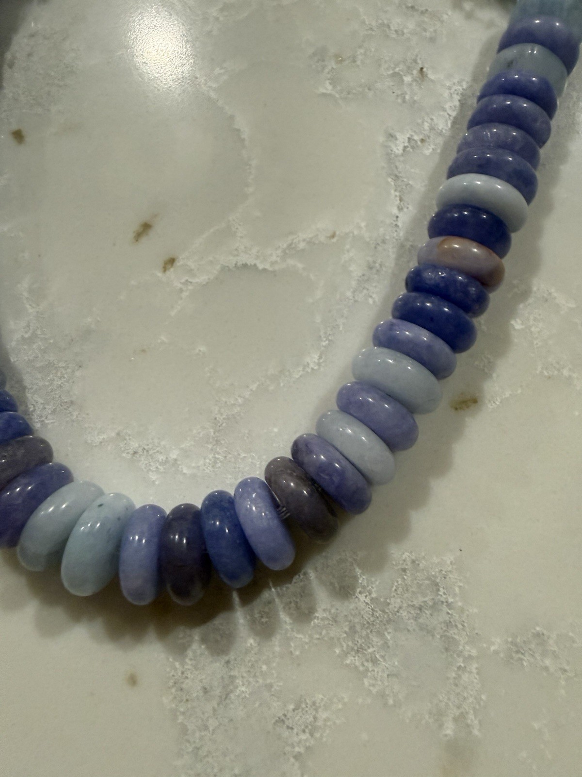 Free People Women’s Necklace/Chocker Chalcedony Stone NWOT MSRP $38 j49