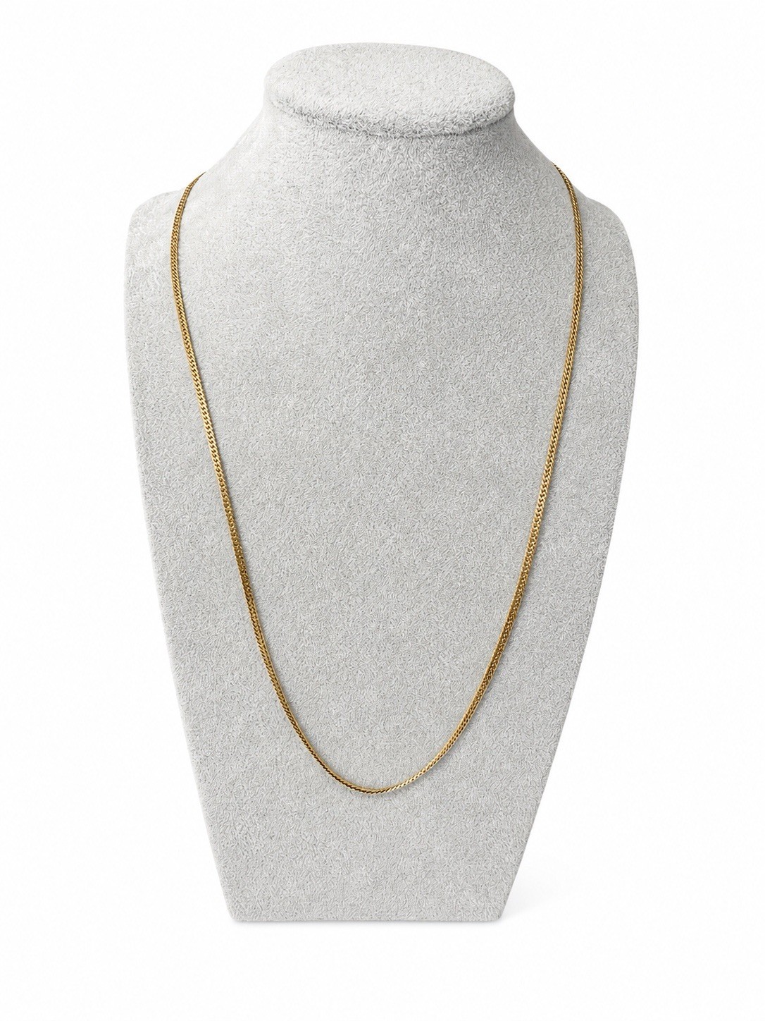 Vintage Baroness 1/20 14K GF Gold Filled Herringbone Chain Necklace 20”