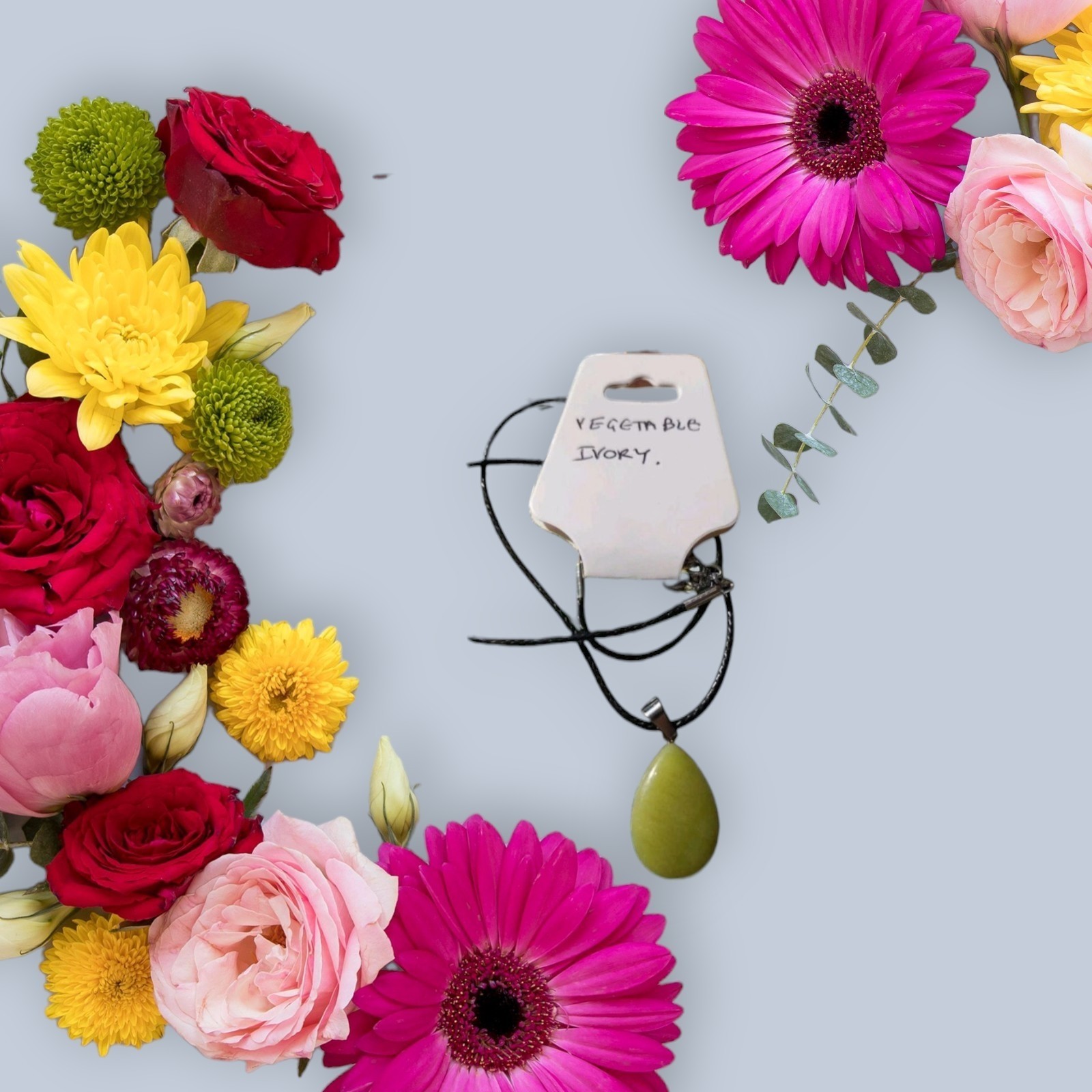 Natural Stone pendant necklaces
