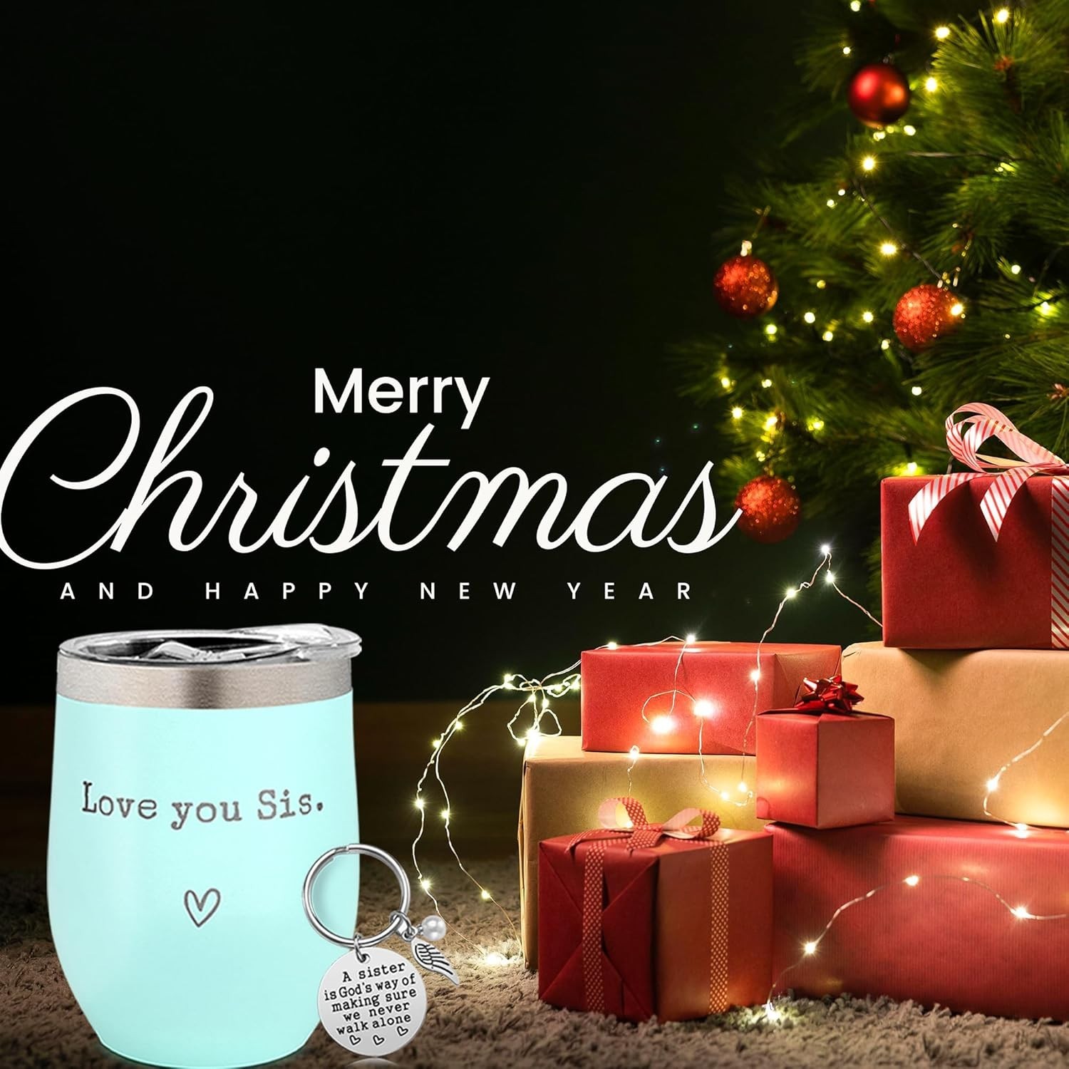 Spill-Proof 12oz Stainless Steel Coffee Tumbler for Besties – Mint Edition