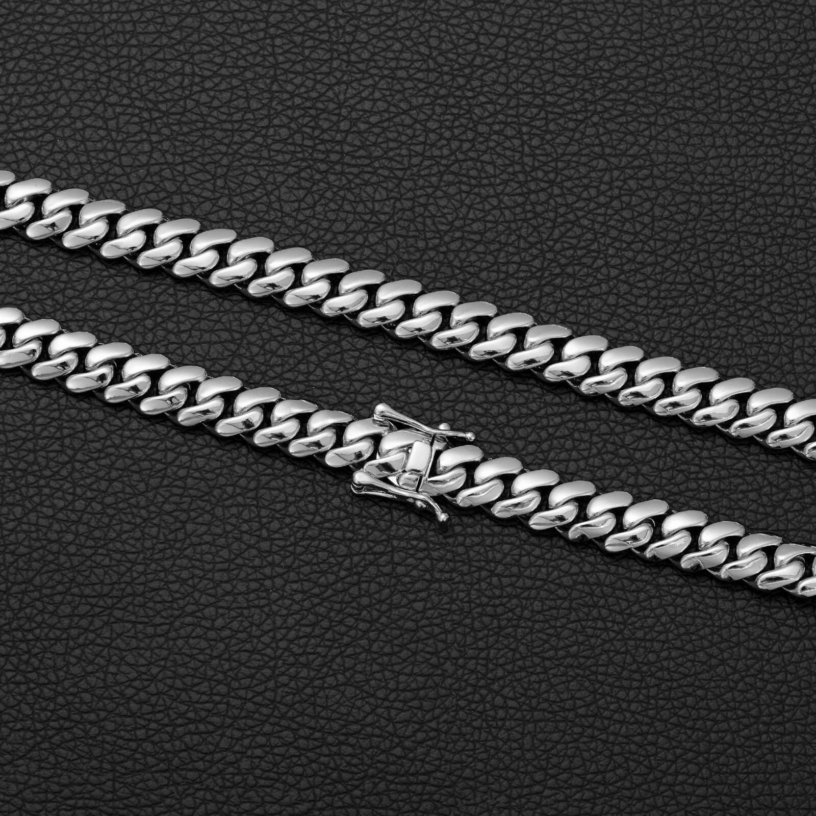 10-22mm Stainless Steel MEN Miami Hip Hop Cuban Chain Necklaces or Bracelets