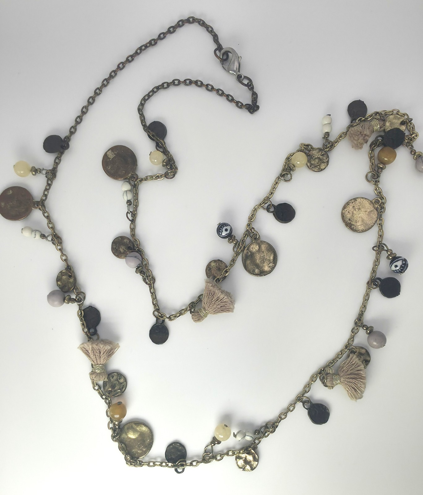 Curated Boho Statement Jewelry Lot 7pc Necklaces Earrings Fashion Jewelry