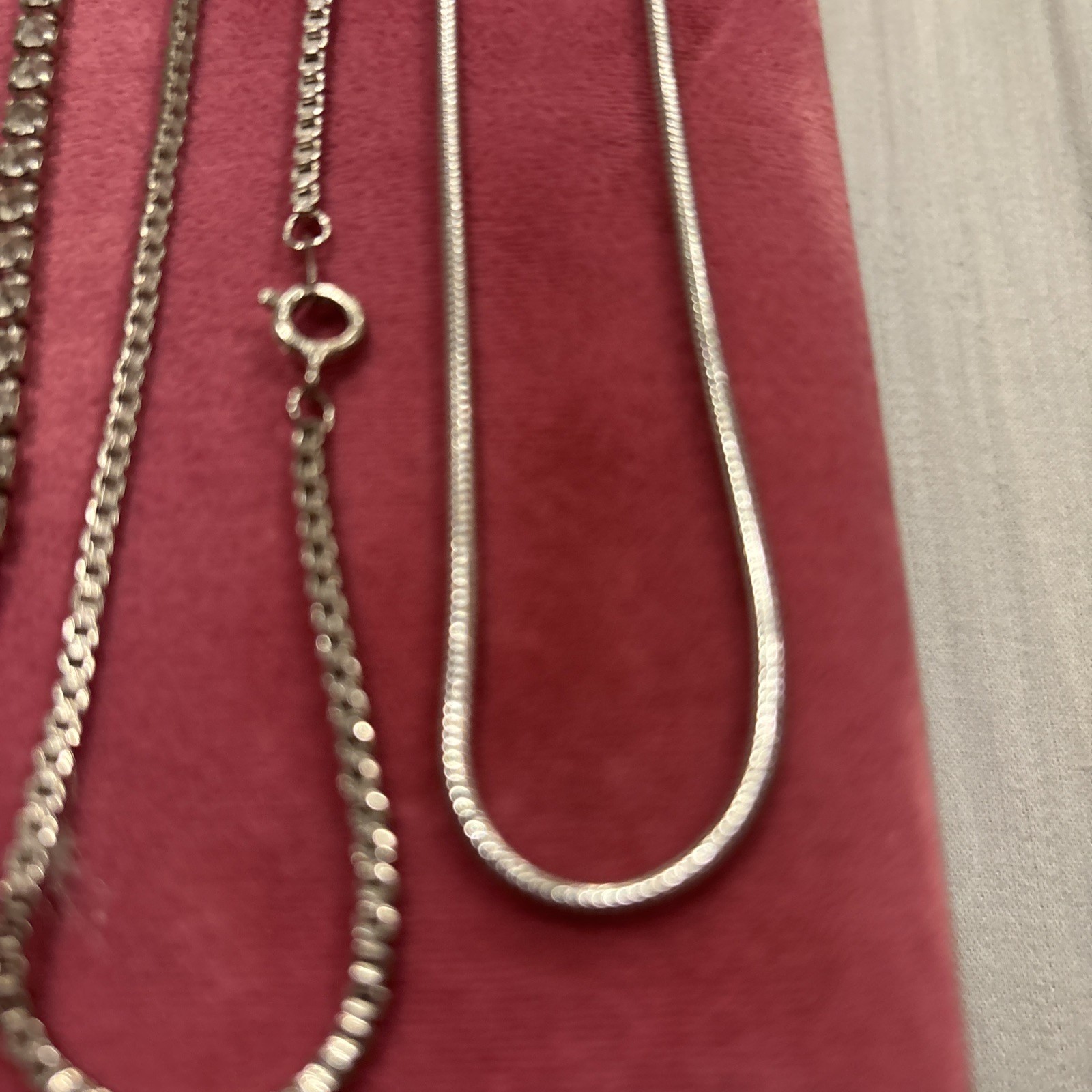Set Of 3 Chain & Necklace Fashion Jewelry