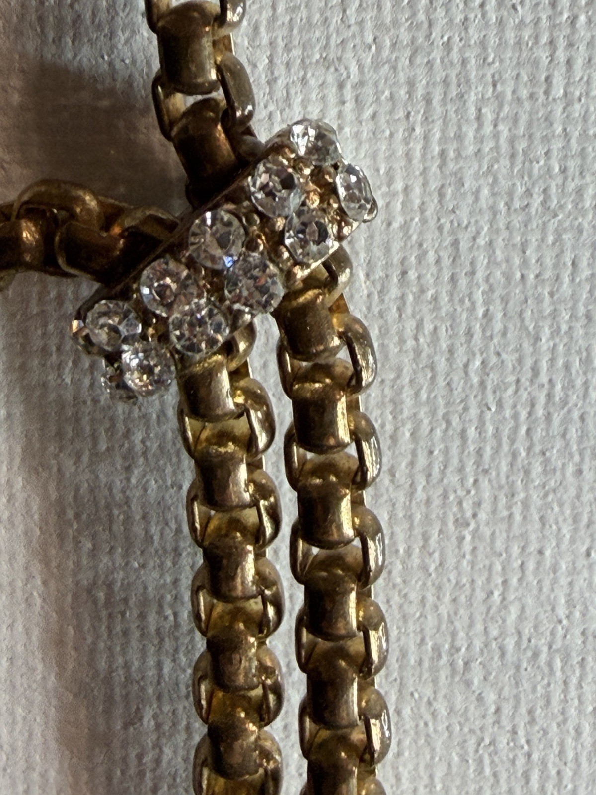 Gold tone J crew ( signature retired flapper lariat design)