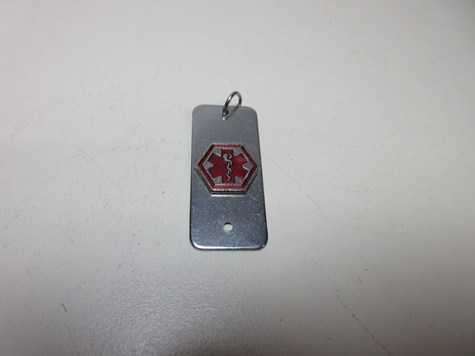 MEDICAL ALERT ID NECKLACE PENDANT ON ANTICOAGULANTS HEALTH EMERGENCY #27