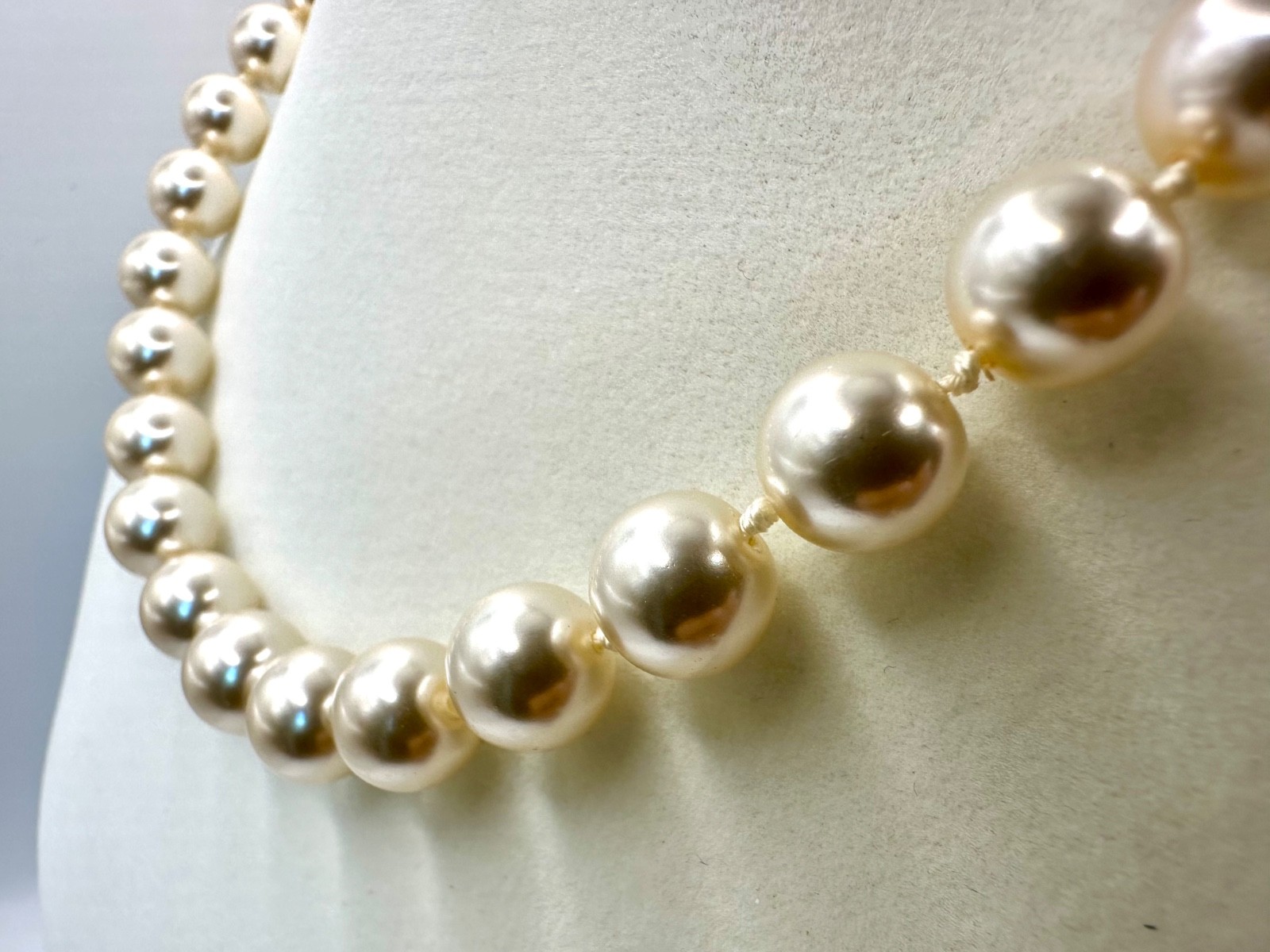 🤍 Classic Elegance! Cookie Lee Hand-Knotted Pearl Necklace NWT Bridal Wedding