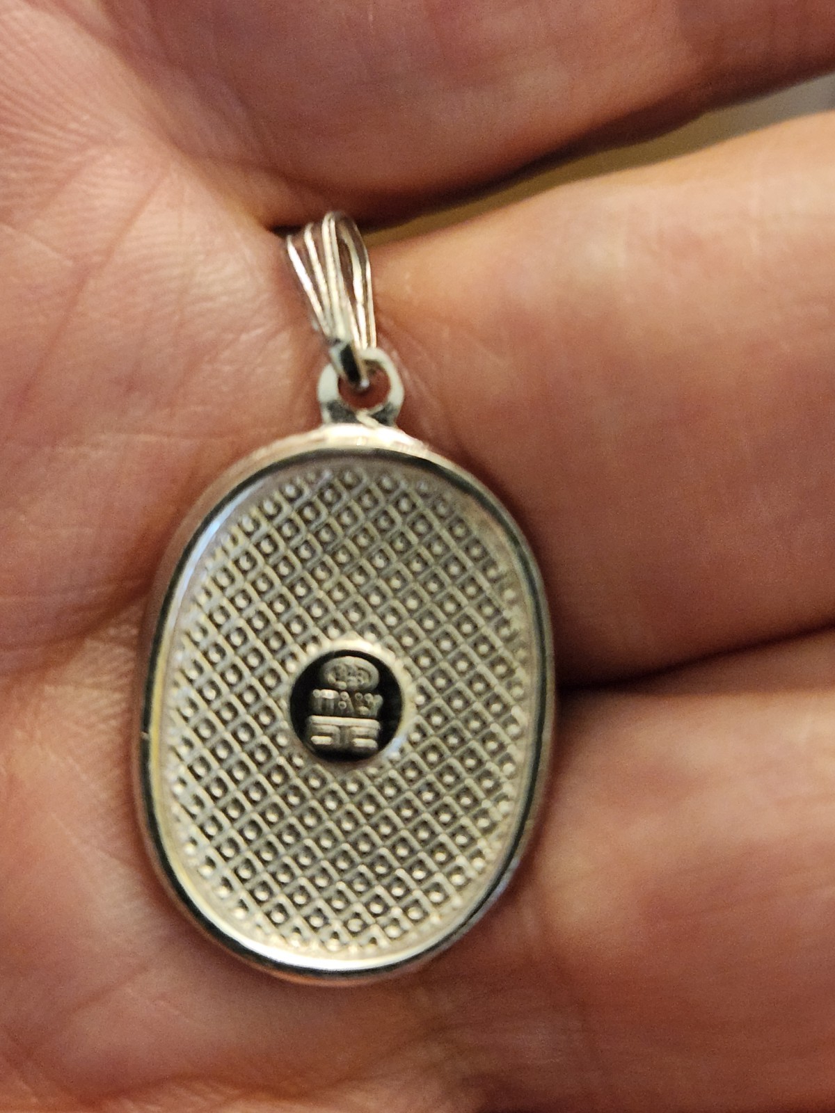 Mother and A child New Pendant Made in 925 Sterling silver Length 32mm