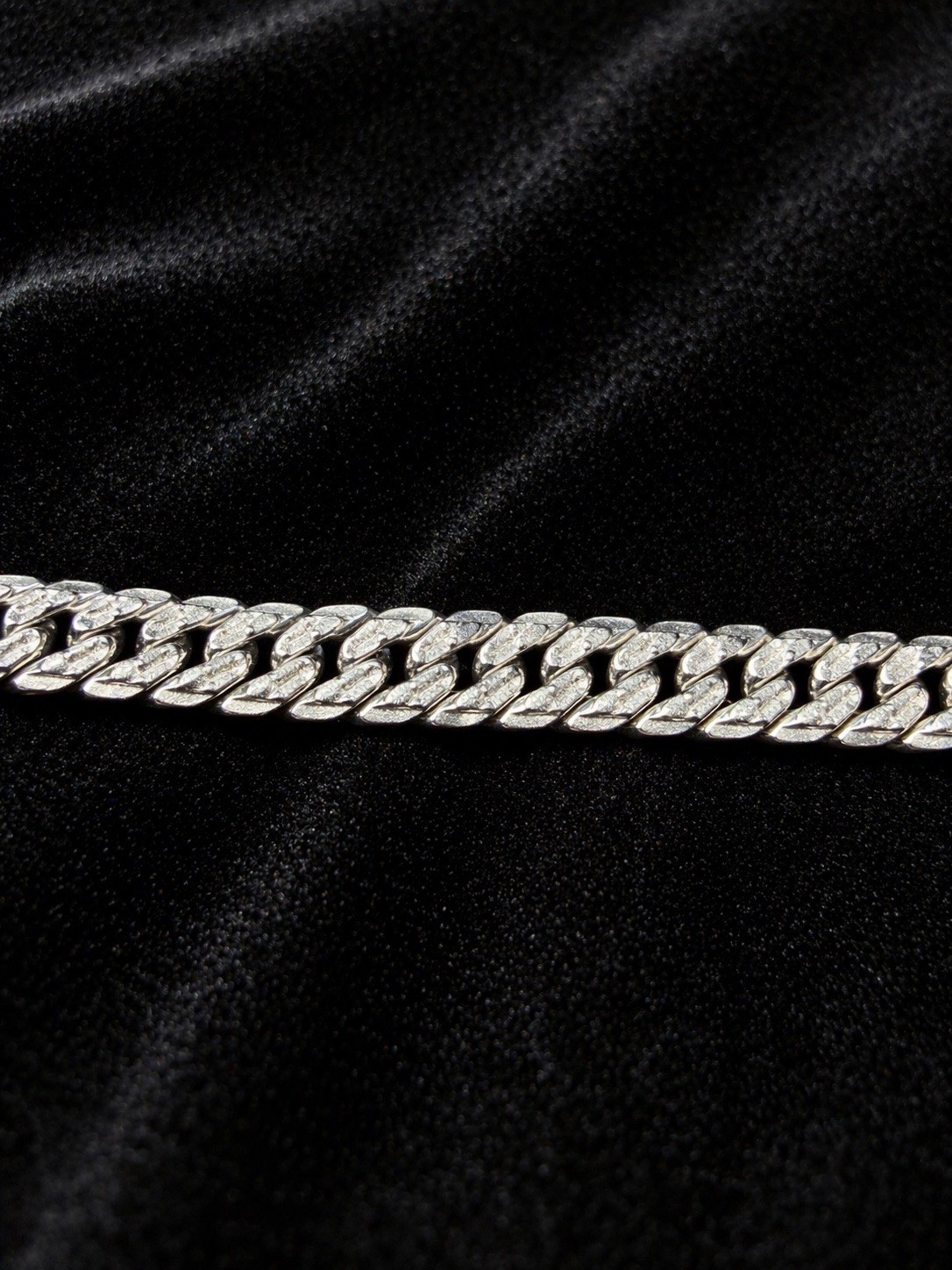 New Givenchy Chain Necklace Signed Silver Tone Cuban Link Designer Necklace