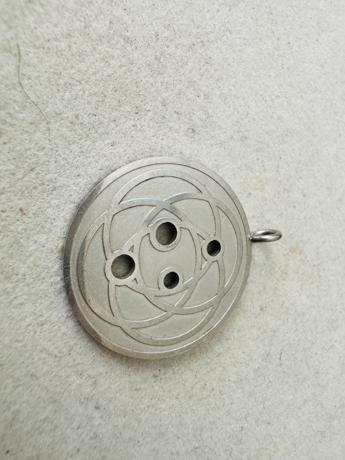 Stainless HARMONI Personal EMF Necklace Pendant 1” Large (25mm)