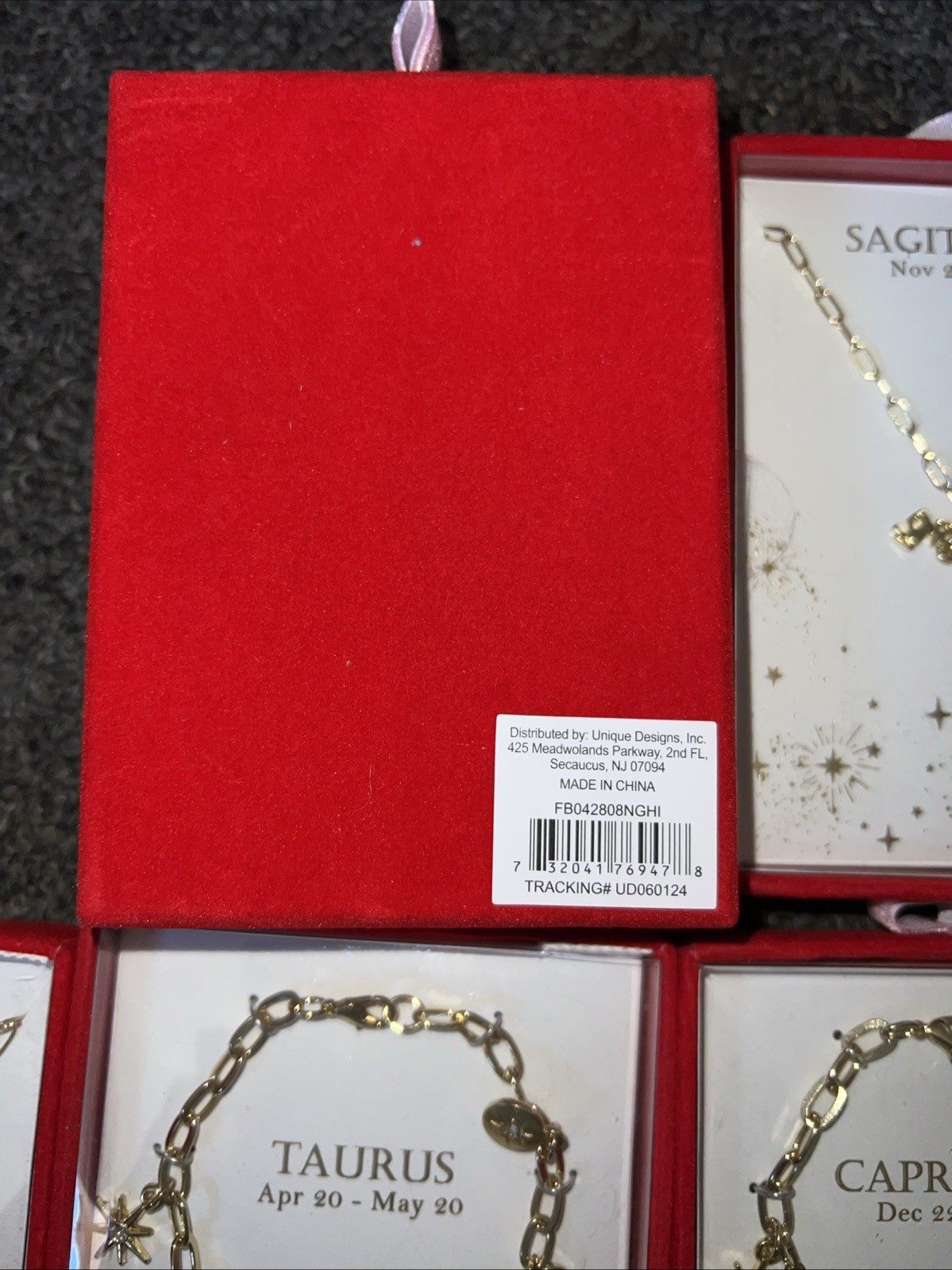 Zodiac ARIES Signs Pendant Jewelry Chain Necklace Bracelets Mixed Lot 10 NIB