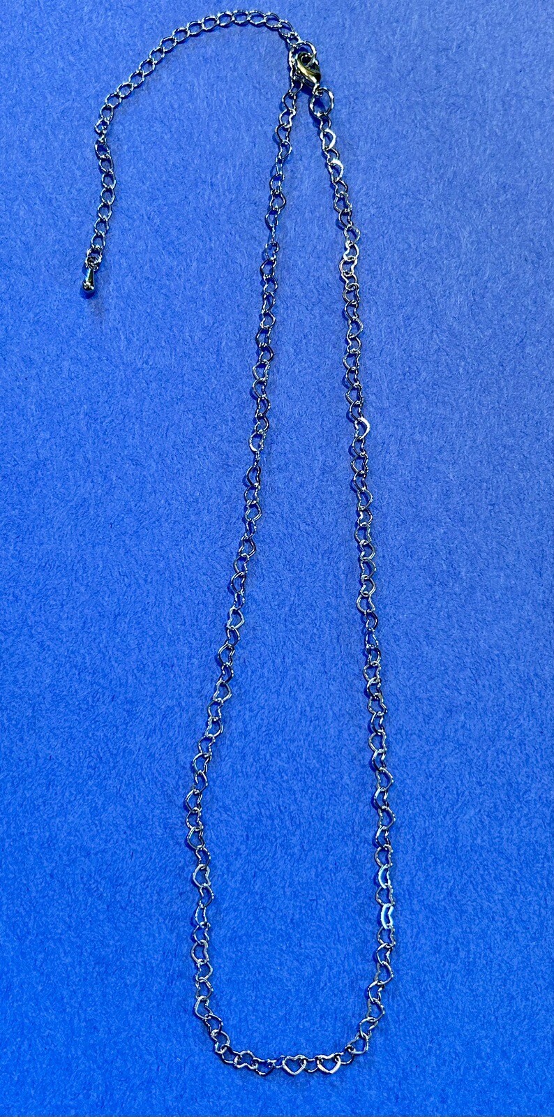 Valentine’s Day special! Heart Chain Silver Interlinked Hearts Great Gift