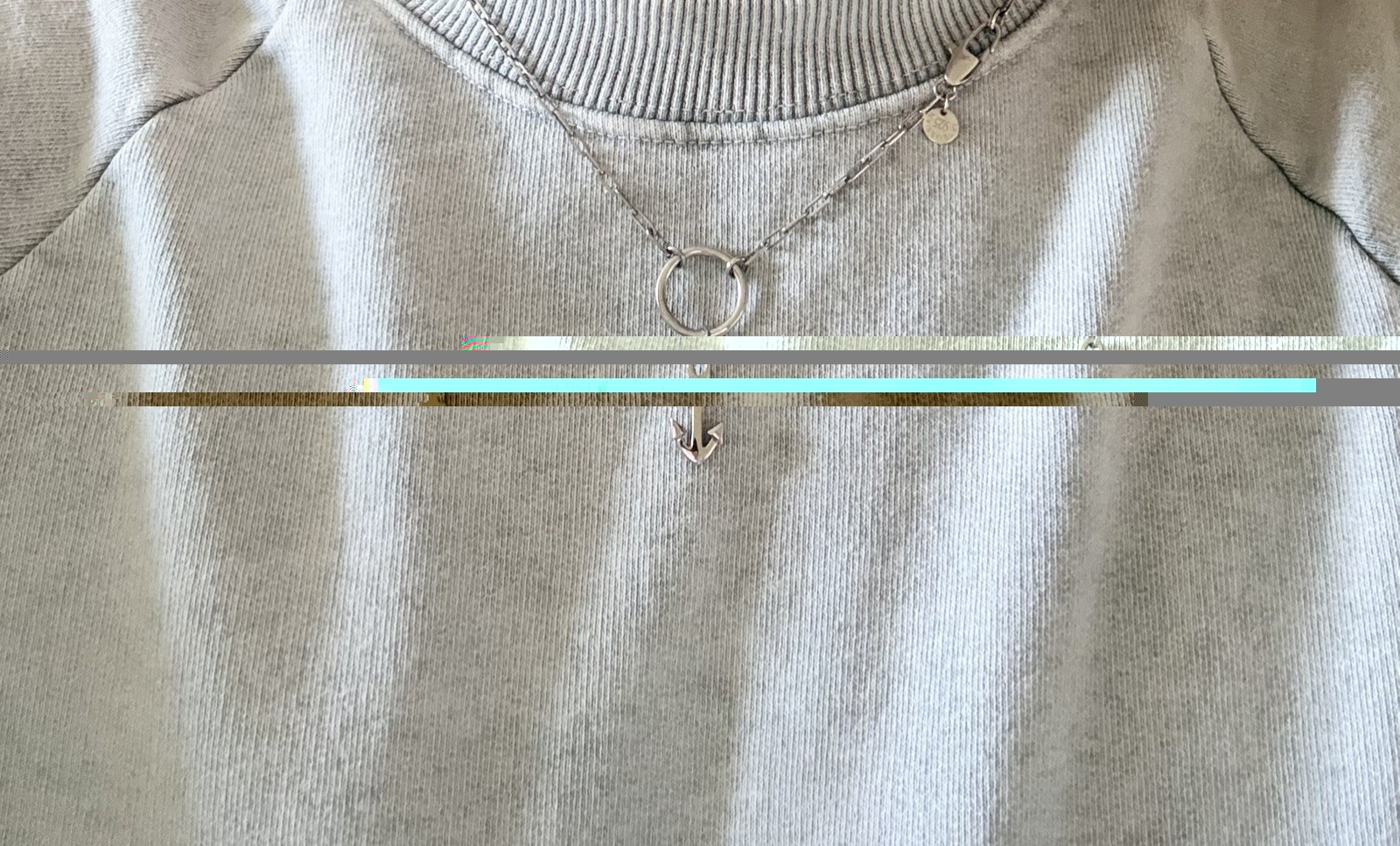 Tateossian NL0172TASPLSI1S – Sterling Silver 925 Marine Anchor Necklace BNIB –
