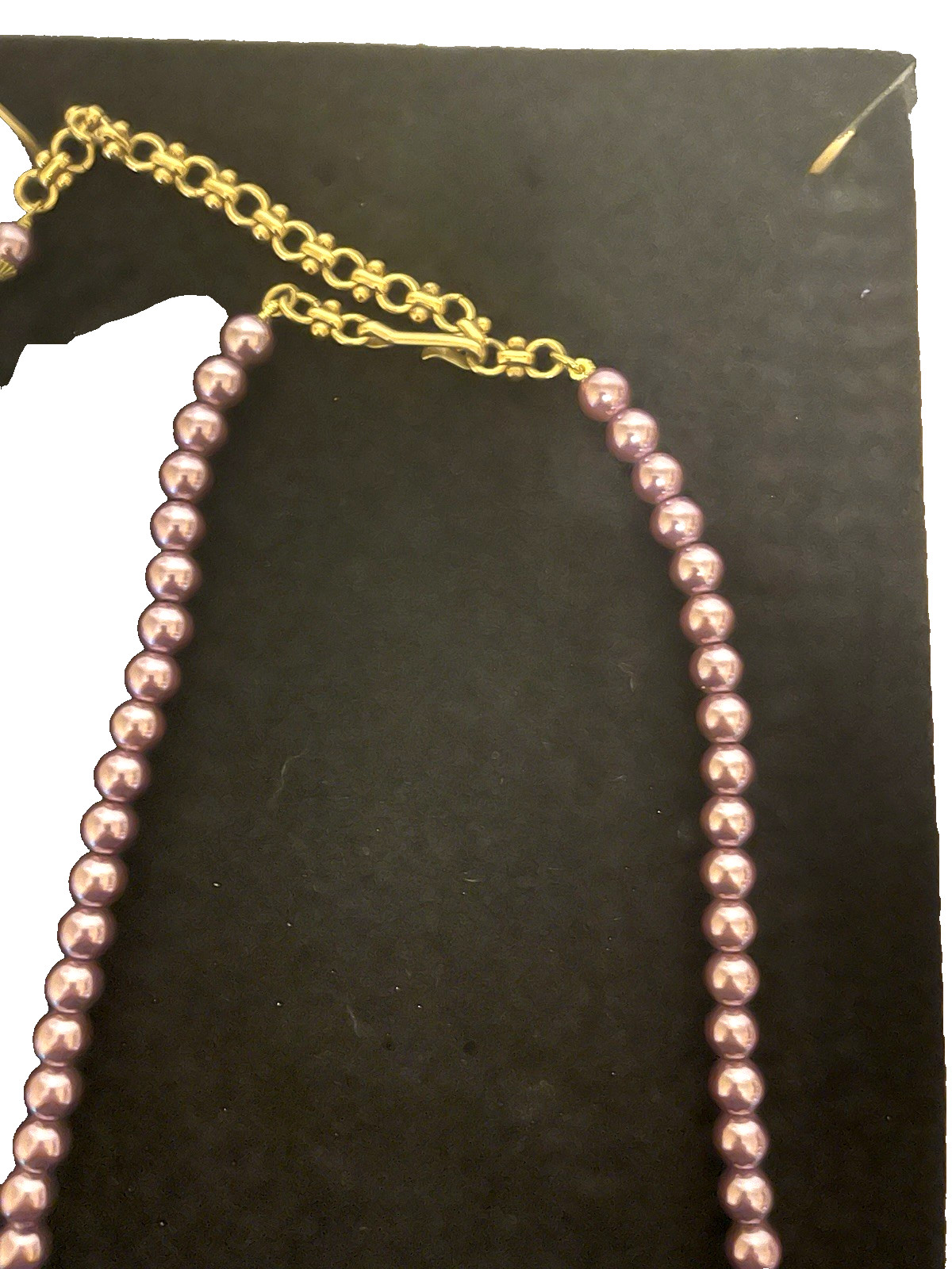 Beautiful Heidi Daus Romance Simulated Pearl with Drop Multcolor Necklace