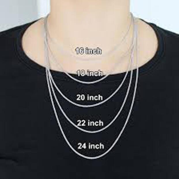 Men Women Necklace Twist Rope Chain Link Stainless Steel 16/18/20/22/24″ Silver