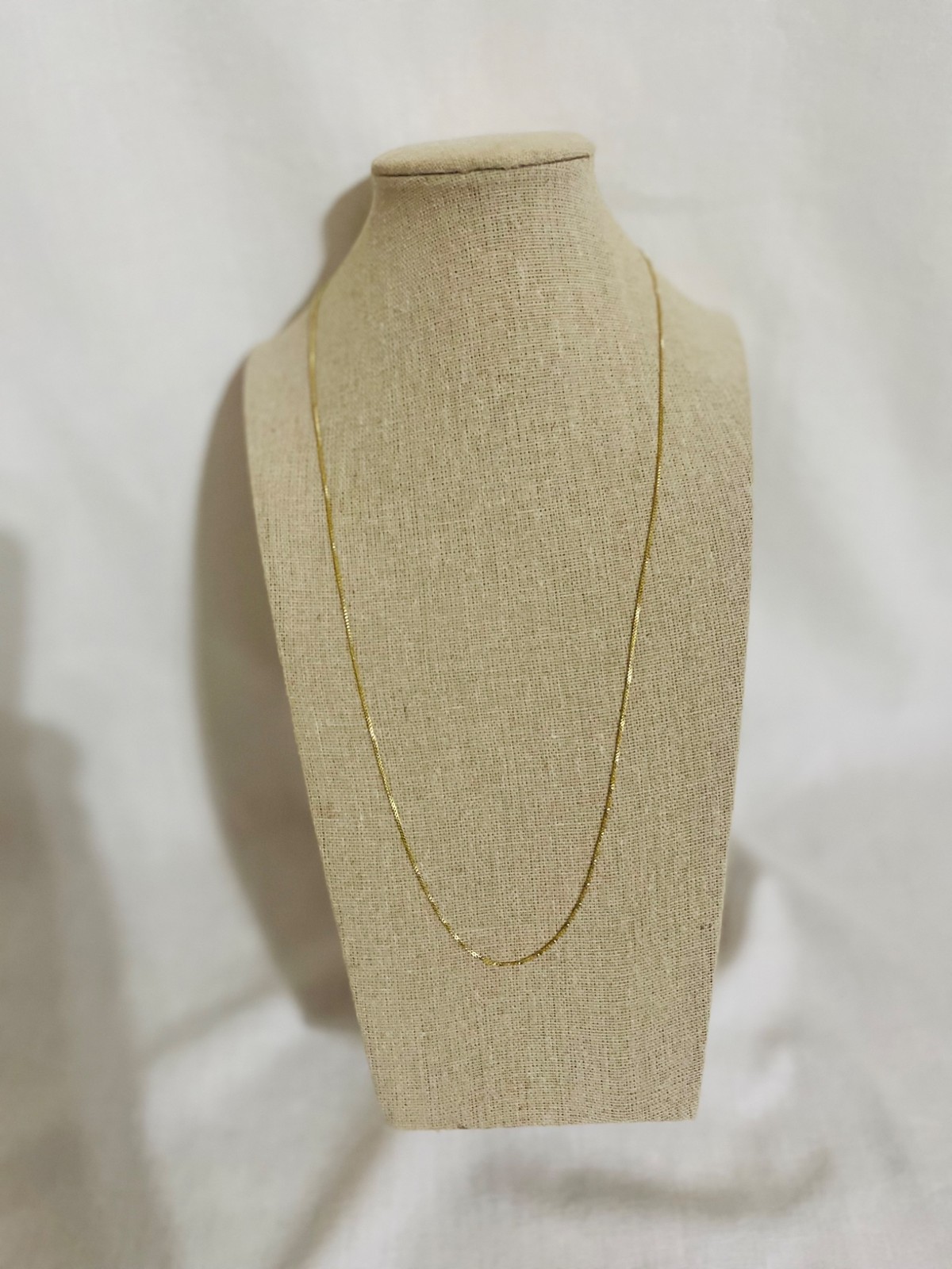 Giani Bernini 24″ 24k Gold/Sterling Silver Necklace Venetian Box Chain WW415