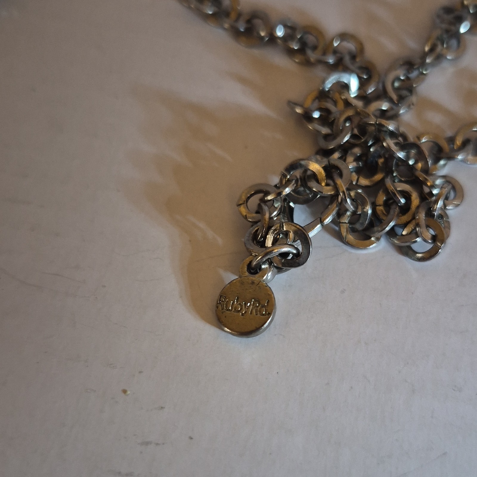 Ruby Rd Necklace Silver Tone One Size