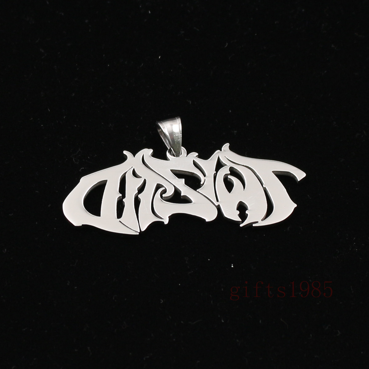TWIZTID ICP silver Style charm S.steel pandent necklace