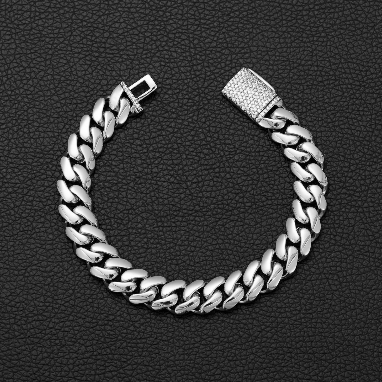 10-22mm Stainless Steel Miami Hip Hop Cuban Chain Necklaces or Bracelets