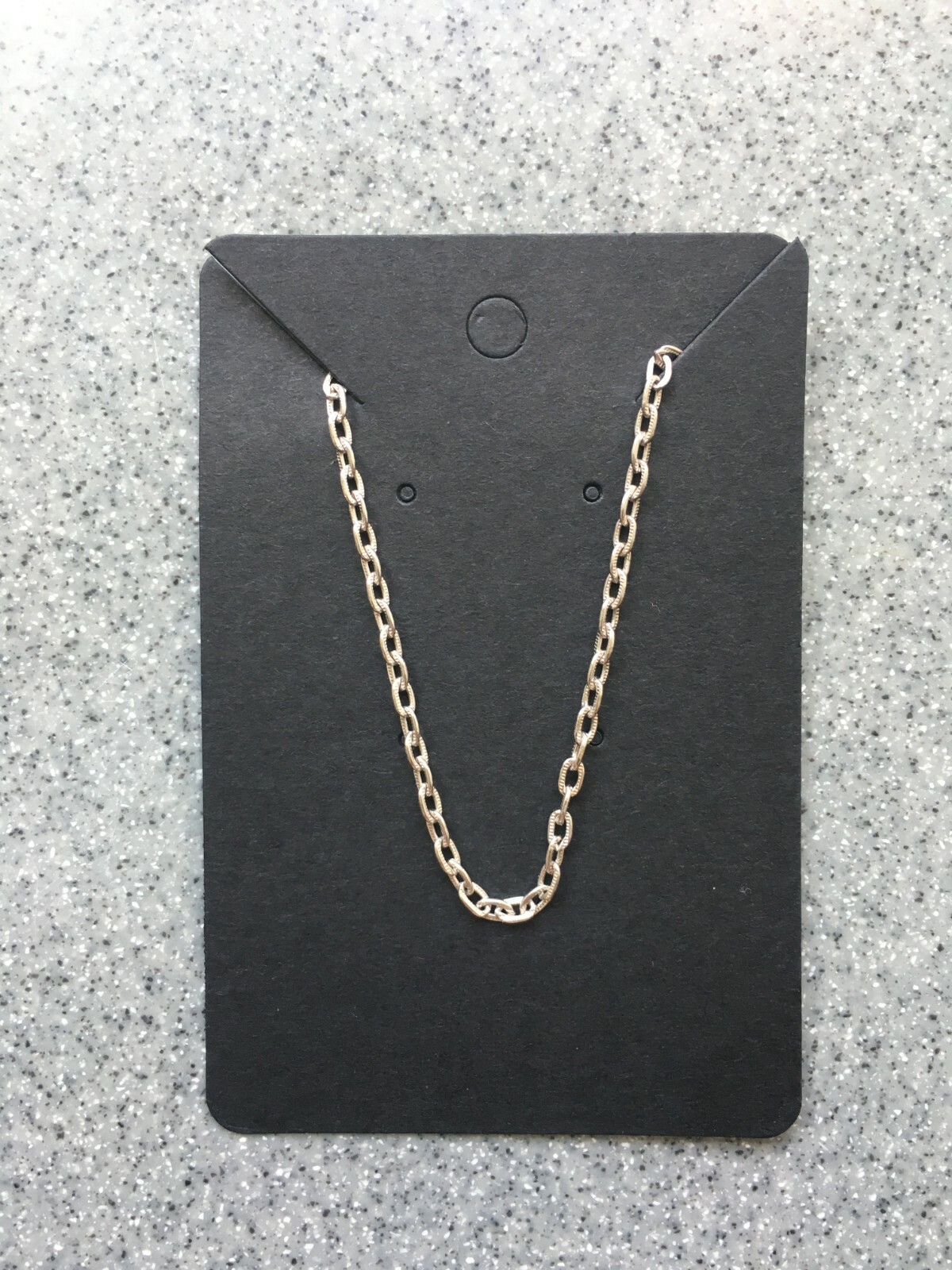 New Stainless Steel Cable Necklace. 18 inch Vintage 2.2 MM Choker Chain Jewelry