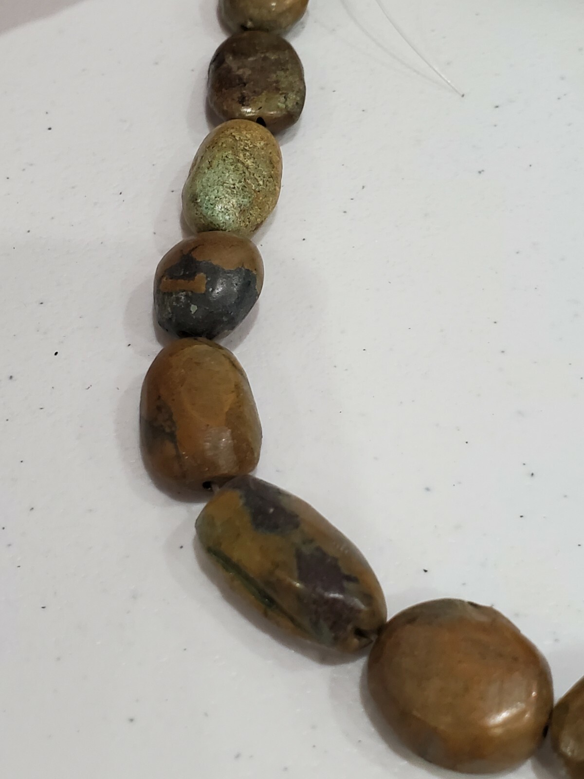 Natural Turquoise Bold Necklace Unfinished