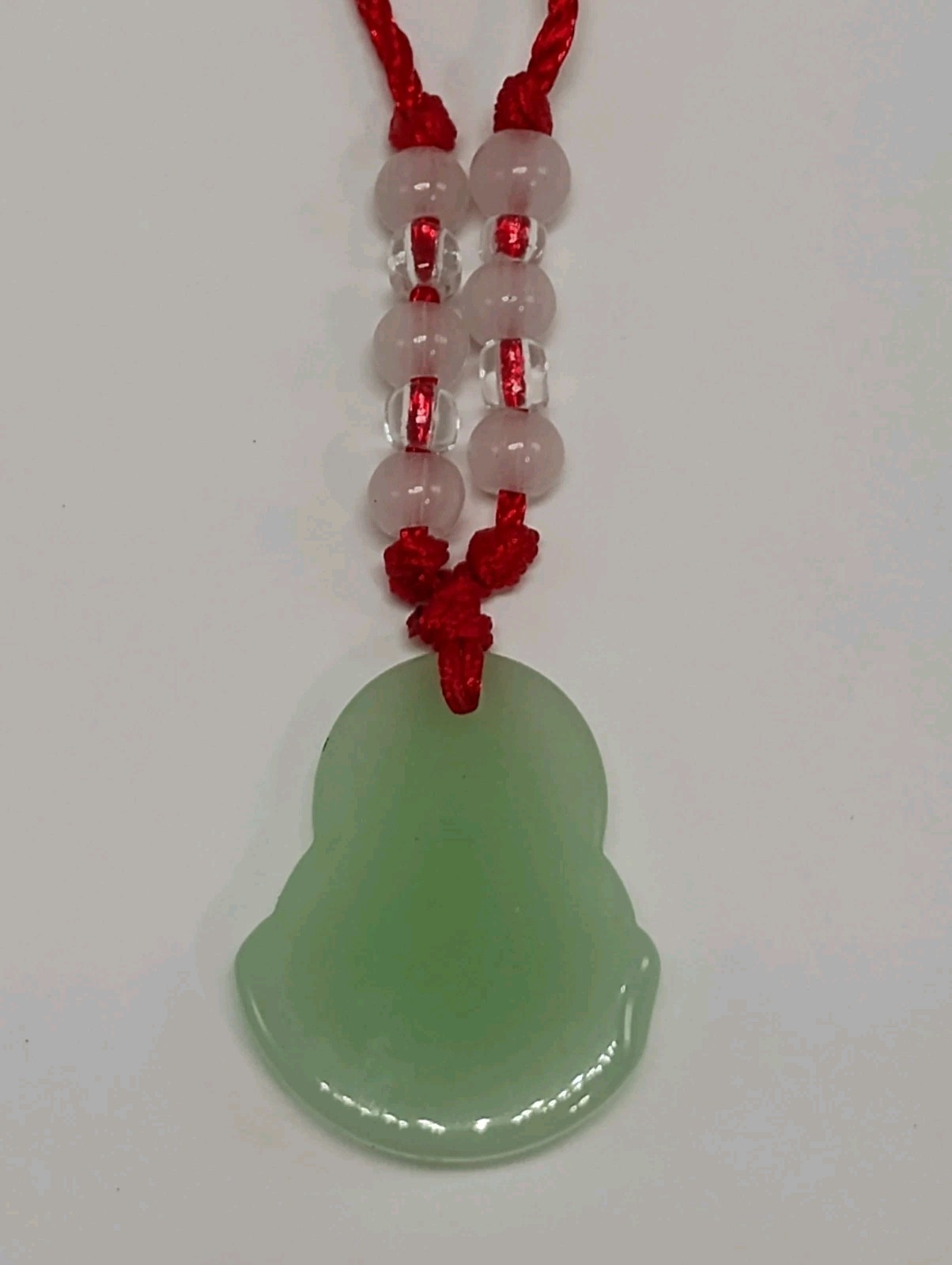 Reseller Lot Of 100 Green Jade Buddah Pendants 16″-28″ Adjustable Rope Necklace