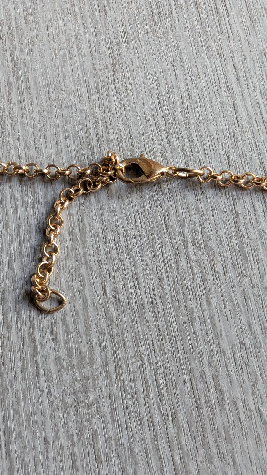 Layered Chain Necklace Three Strands, Two-Tone, Gold Silver 33″ Long Necklace