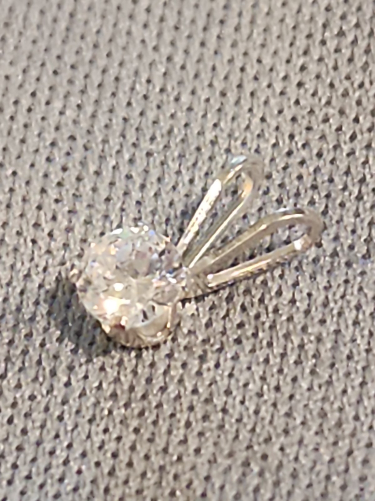 DAINTY Sterling Silver Pendant 1.5MM BAIL. 9.5mm Overall Length