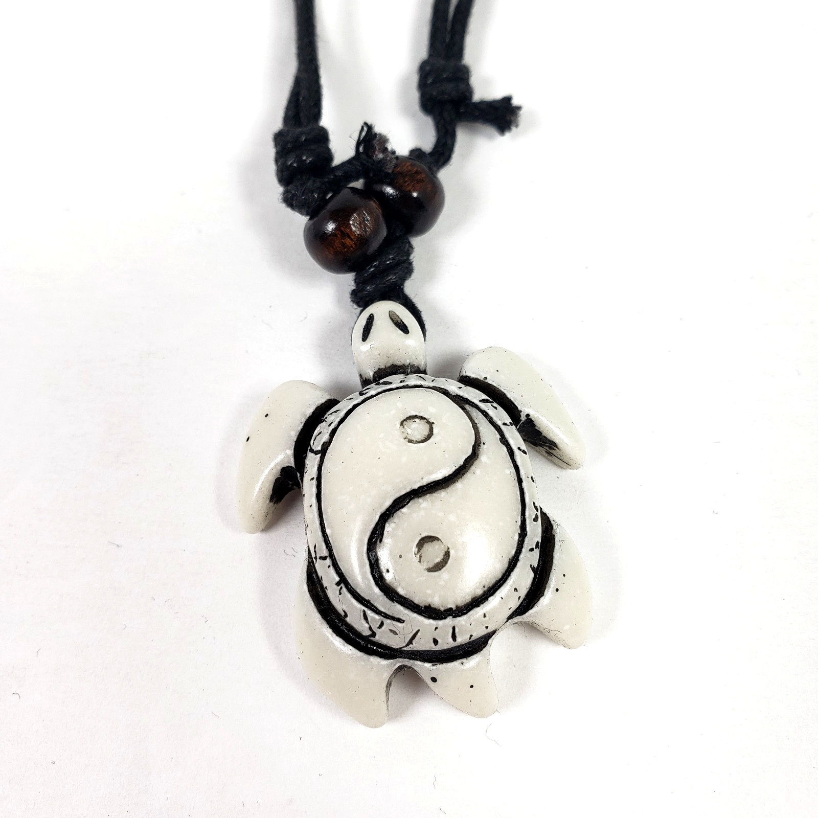 Vintage Adult Fashion Wh Turtle Tortoise Tribal Adjustable Pendant Necklace 013