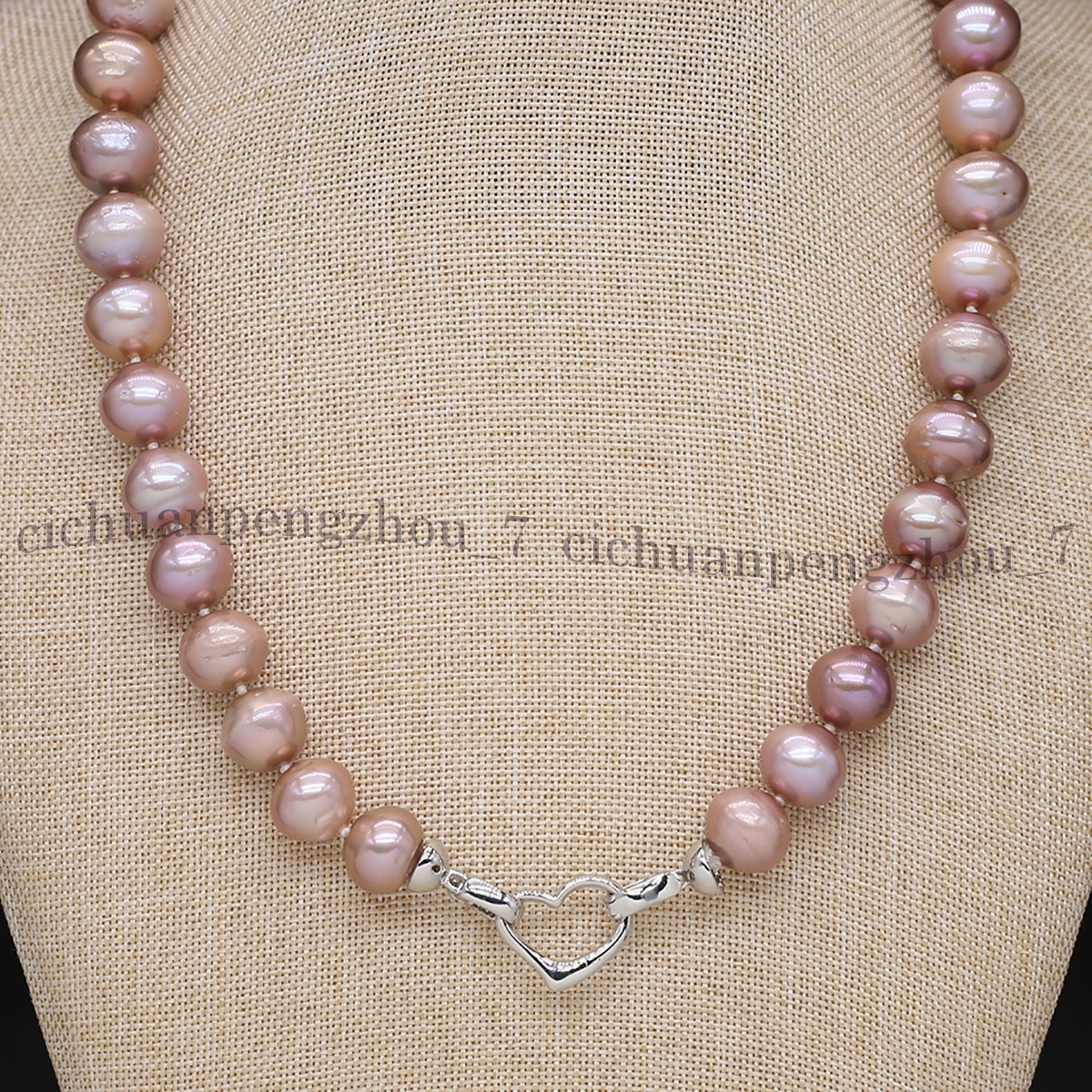 Huge 12-14mm Pink Genuine Natural South Sea Baroque Pearl Necklace 14-36”