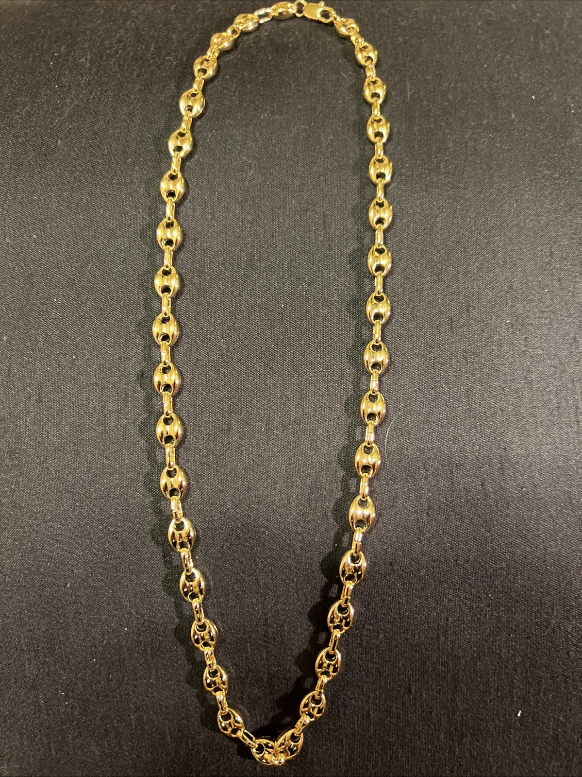 24 INCH PUFF 14KT GOLD ELECTROPLATED PLATED 10x HIGH QUALITY