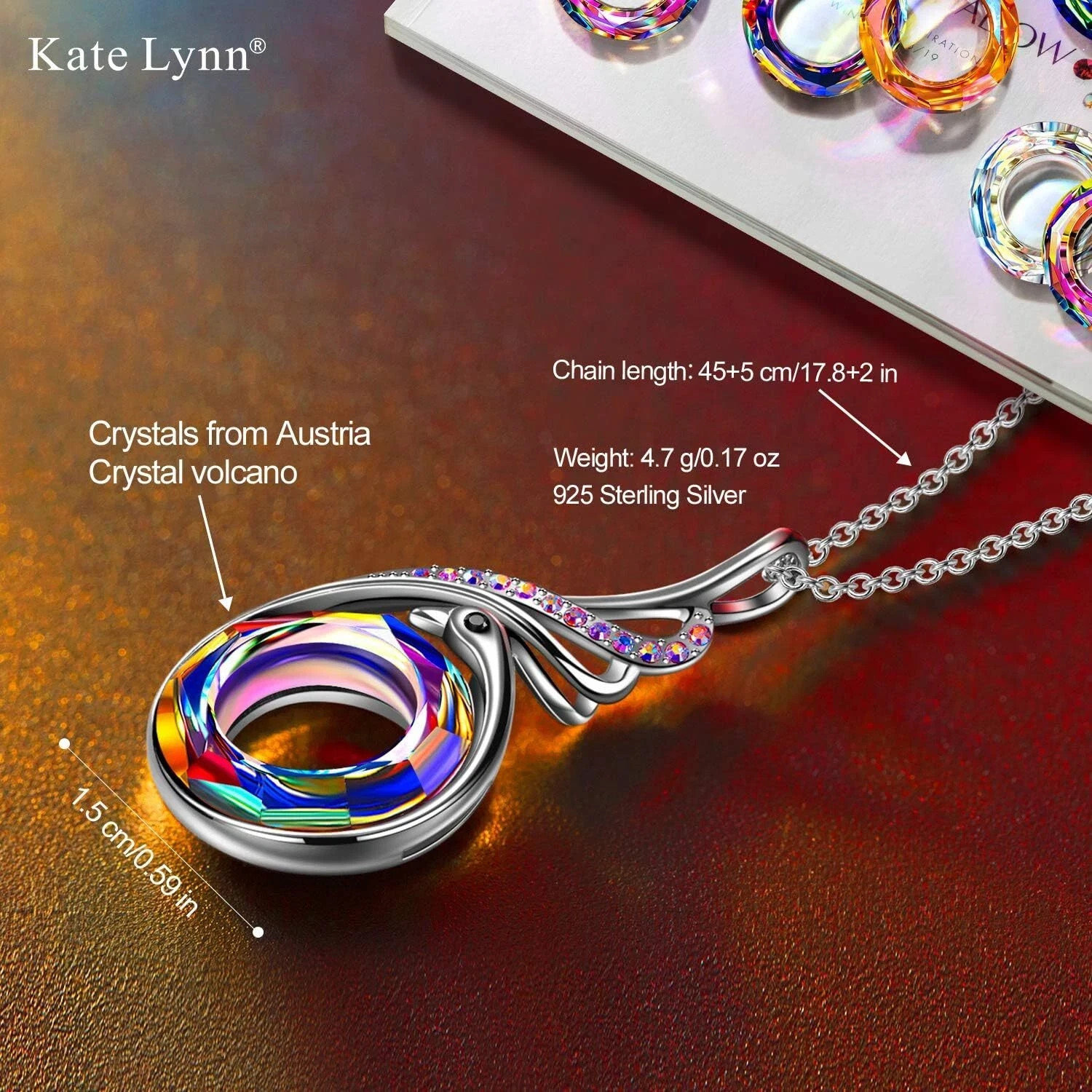 Kate Lynn “Rise From the Ashes” Phoenix Necklace ~ NEW YEAR, NEW YOU 😊