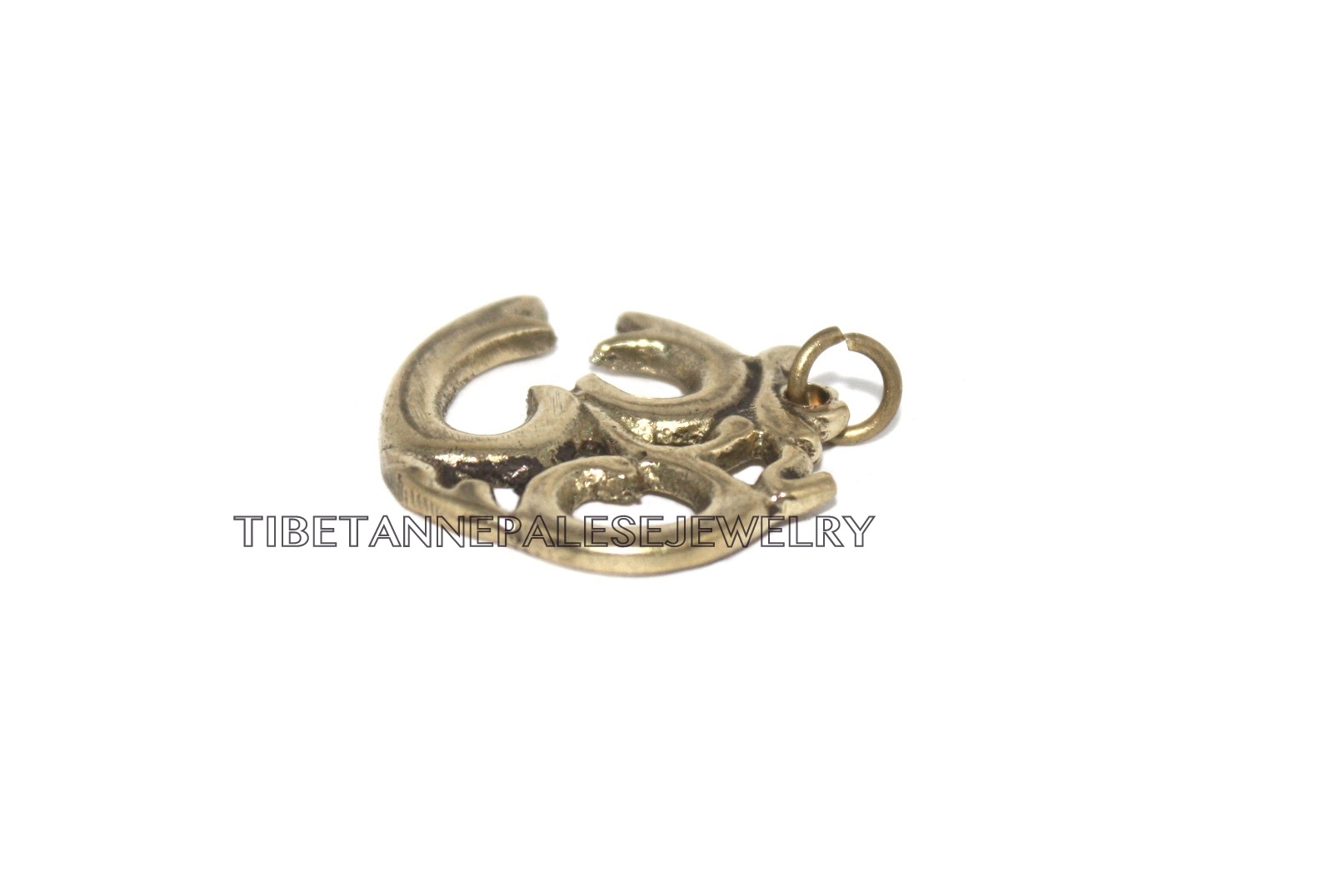 Om Pendant Boho Pendant Yoga pendant Tibet Pendant Nepal Pendant Brass PB46