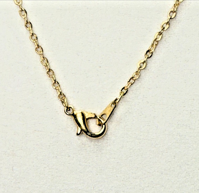 Vintage Estate 925 Gold Vermeil Cubic Zirconia Cluster Open Heart Necklace