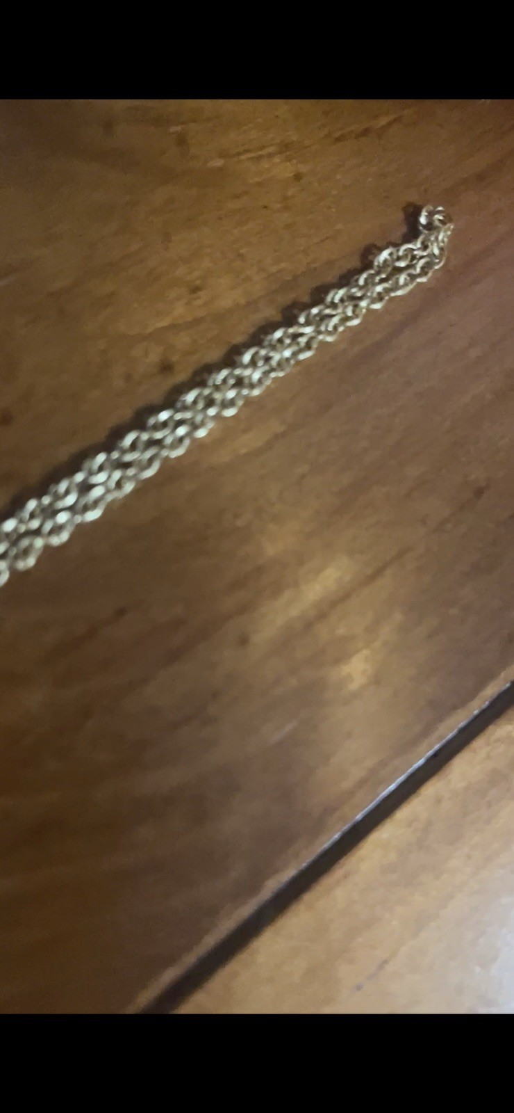14k Gold Rope Chain Necklace, Spring Ring Clasp