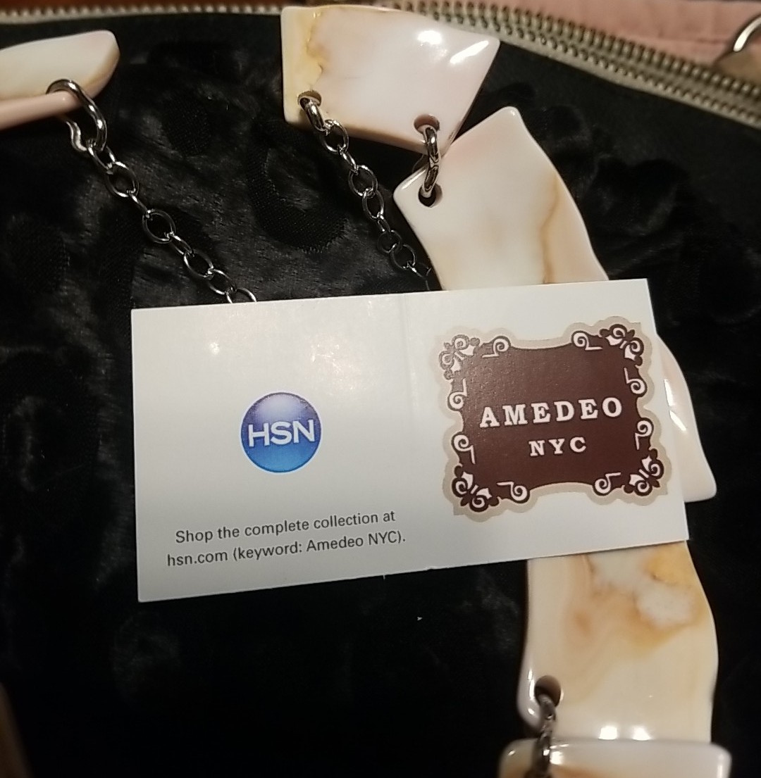 Conch Amedeo Necklace, Reversible New With Packaging, 20inches