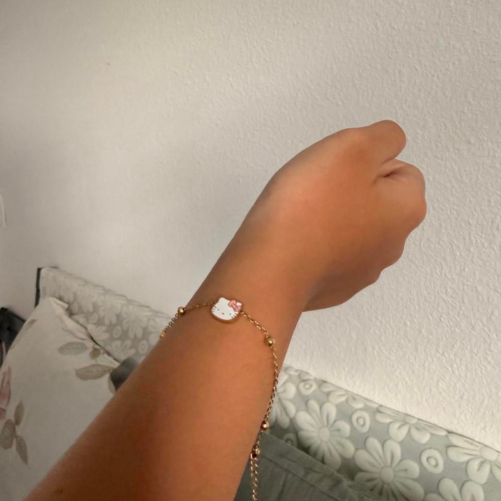 Kitty Cute Stainless Steel Bracelet Summer Dopamine Style