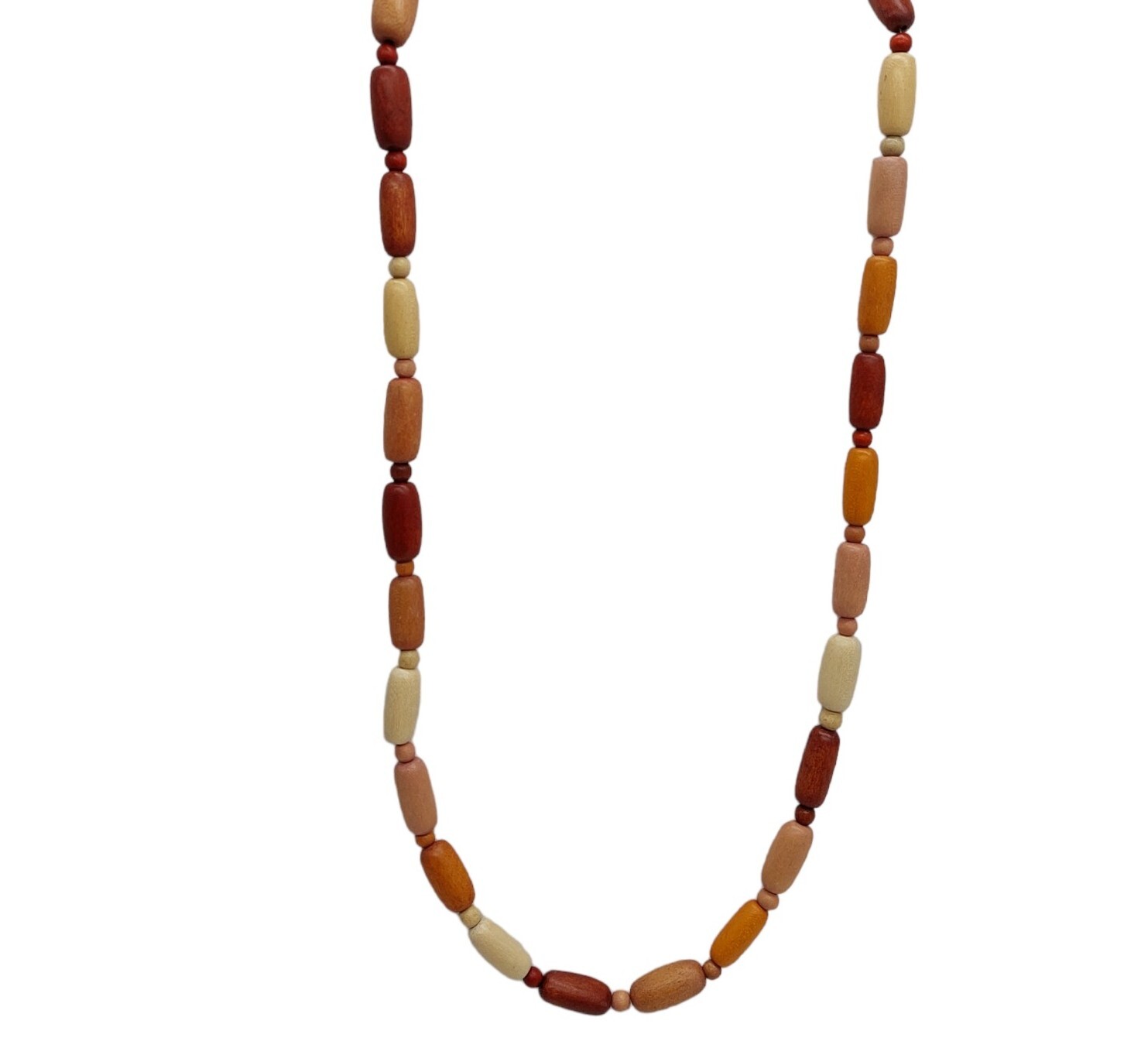Carved Wooden Heart Necklace Choker set of 3 various sizes and styles