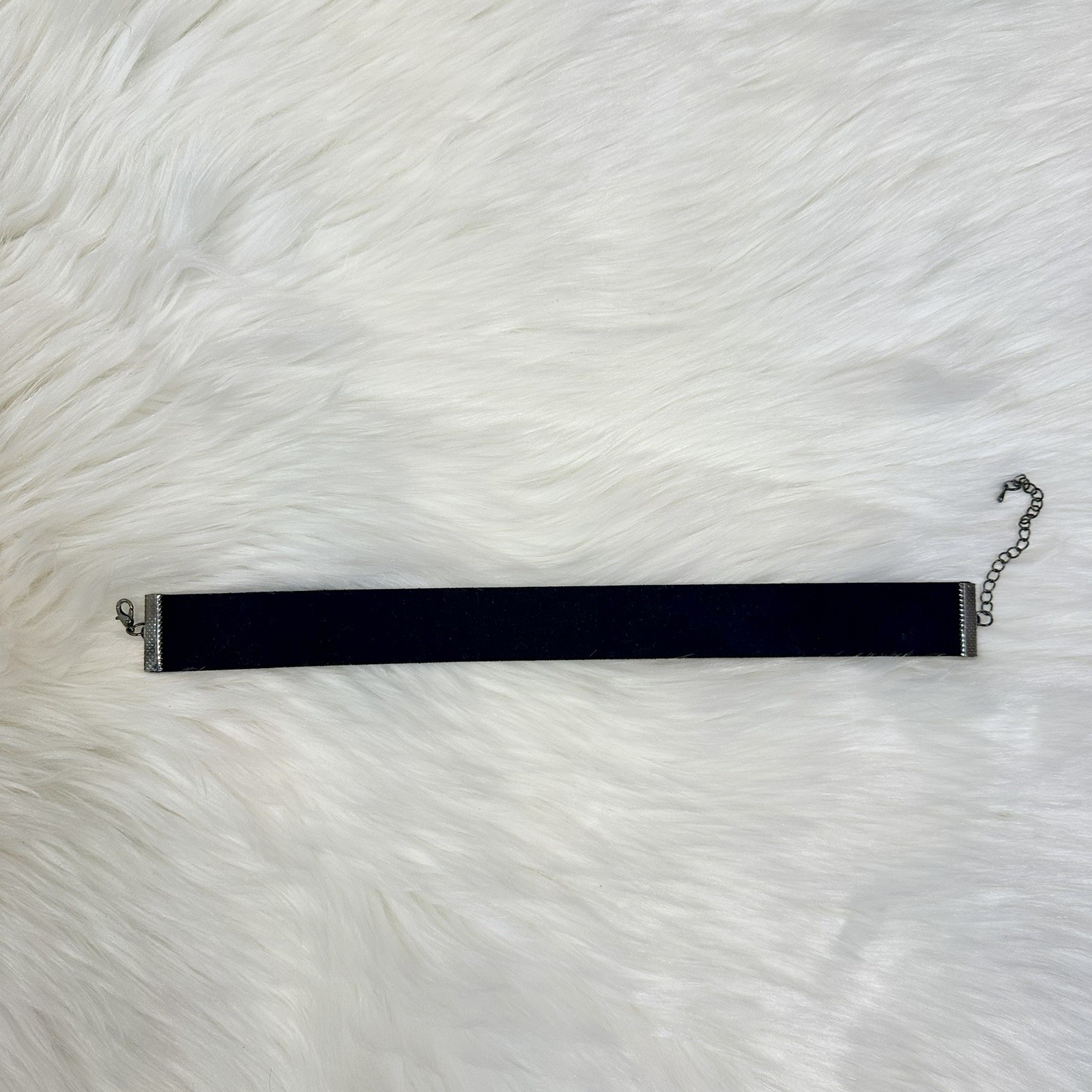 New Women’s Silver Sparkly Crystal Necklace Chocker