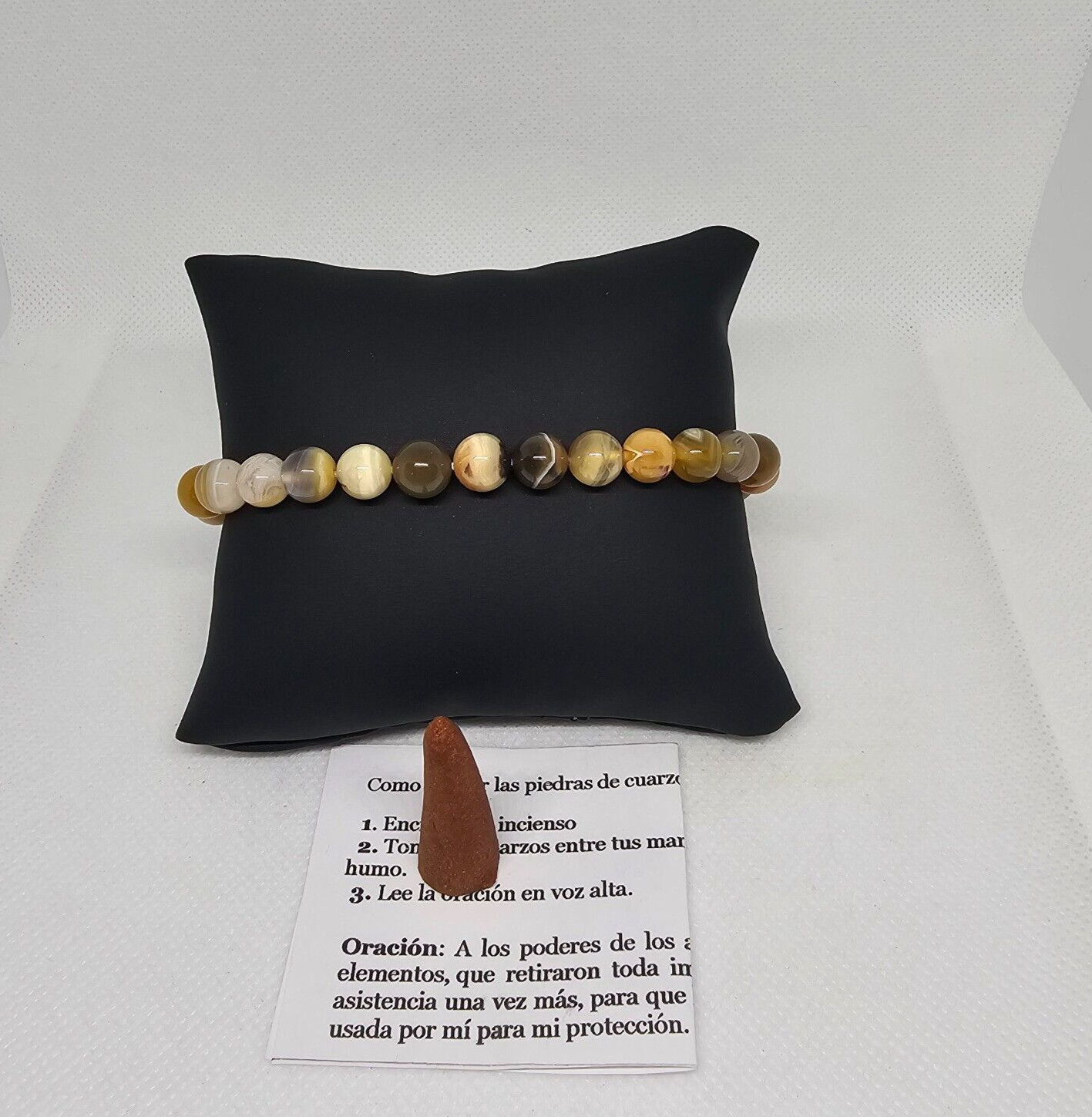 PULSERA DE CUARZO CITRINO ATRAE DINERO BUENA SUERTE EN EL NEGOCIO Y EL TRABAJO