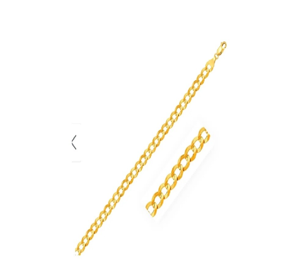 18K Gold Filled 1.2mm*16/18/20/22/24/26/28/30/32″ Cuban Curb Chain Necklace L70G