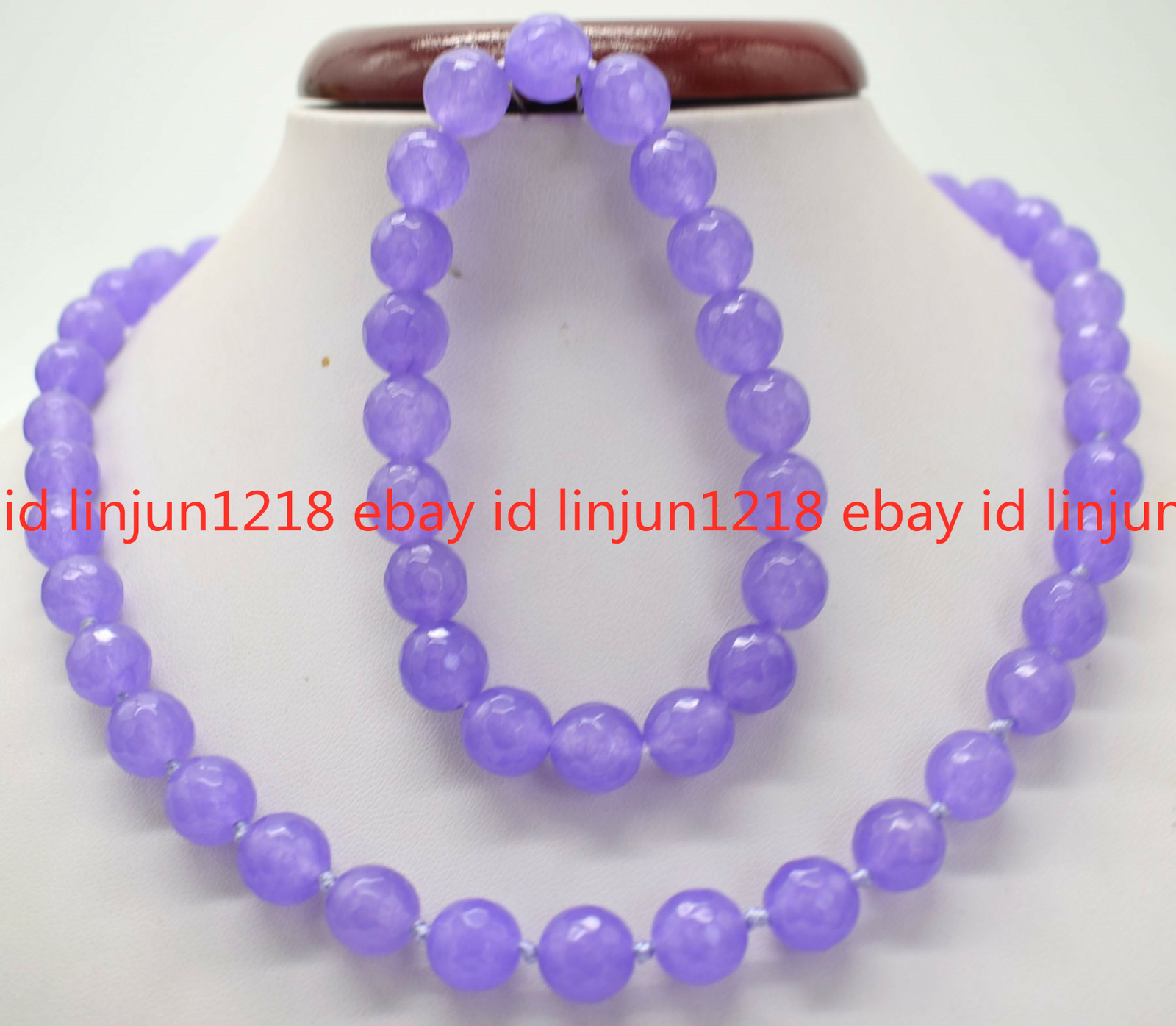 New 8mm 10mm Faceted Purple Alexandrite Gemstone Beads Necklace Bracelet 18/7.5