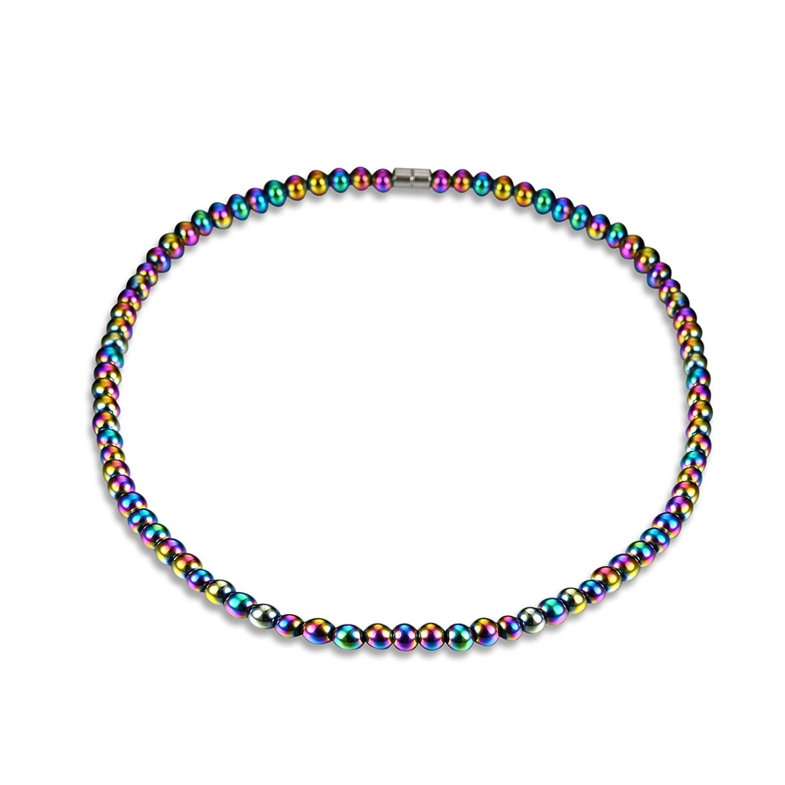 1pc Women Men Health Care Magnetic Therapy Beads Necklace Jewelry Gift