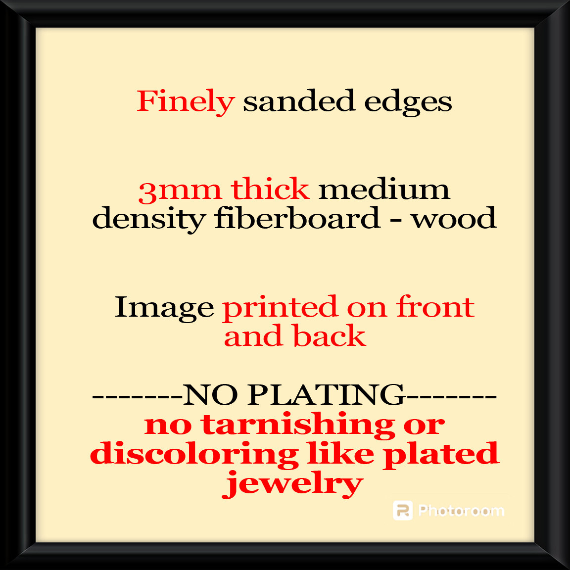 Black Cat Necklace NO PLATING NO TARNISHING Teardrop Full Moon Iris Garden