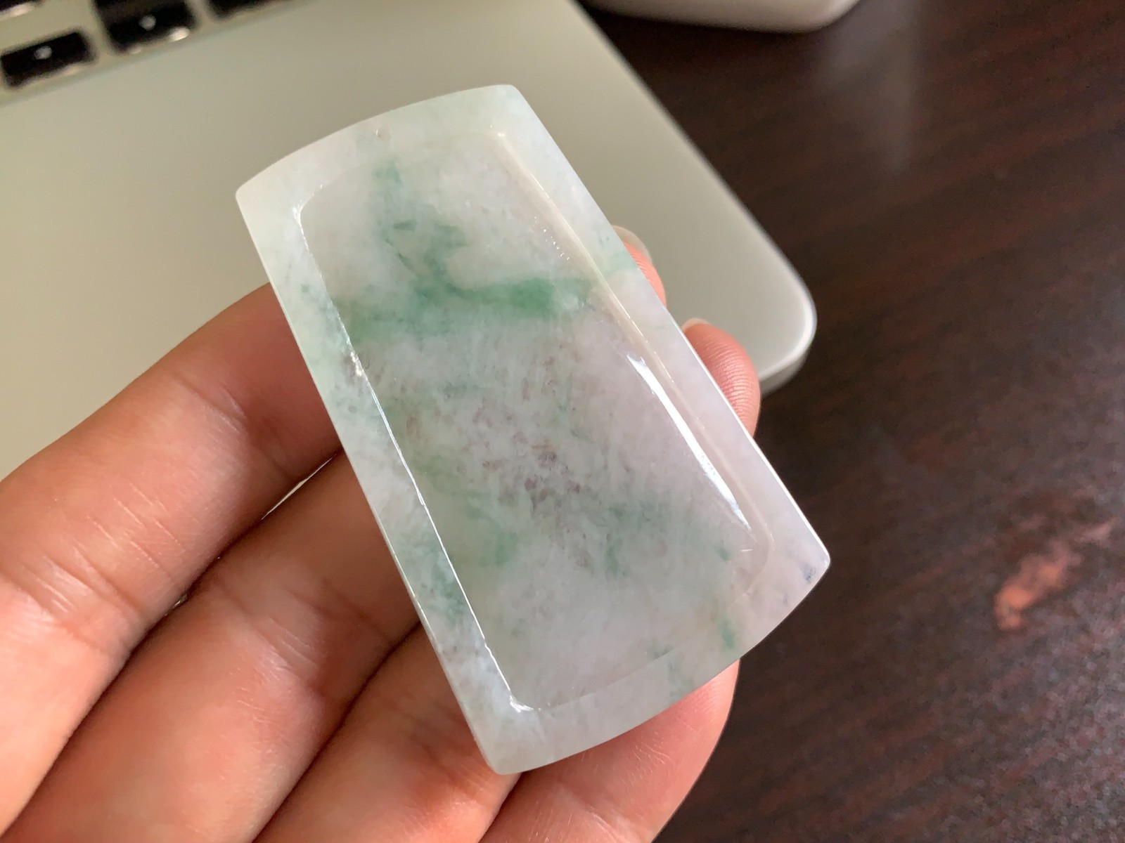 Certified Burmese Natural Green Jade Jadeite Scenery Fengshui Pendant Necklace