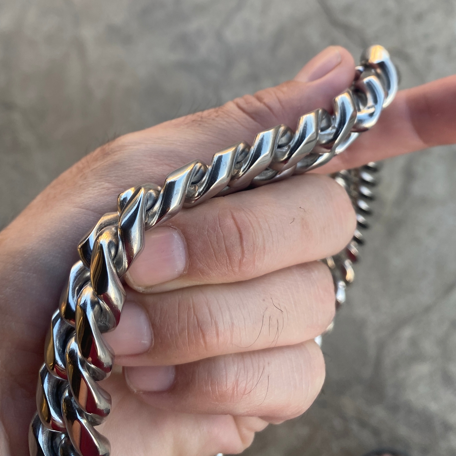 Mens 316L Stainless Steel Cuban Link Chain Heavy Hip Hop Necklace 20″ 20MM Thick