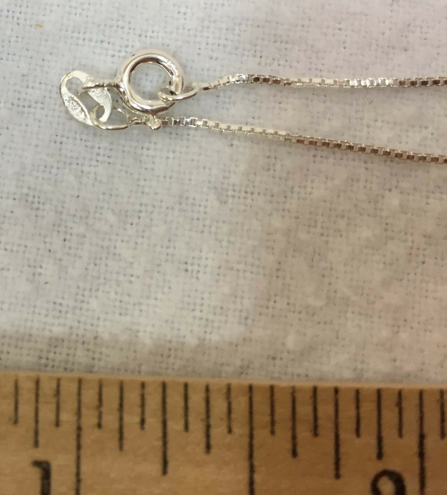 Heart Pendant w/ Diamond Sterling Silver 925 18″ Box Chain Rishi Alexander