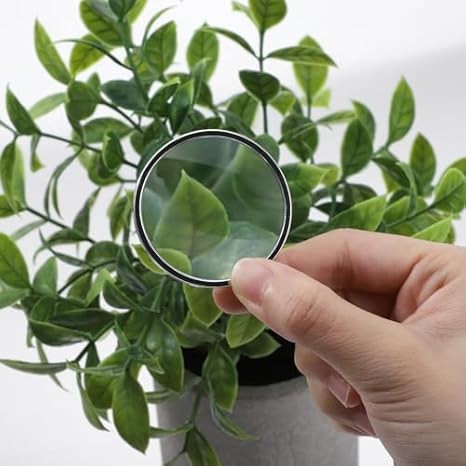 Cobee 5X Magnifying Glass Necklace Monocle, 1.7″ Wearable Lens for Reading