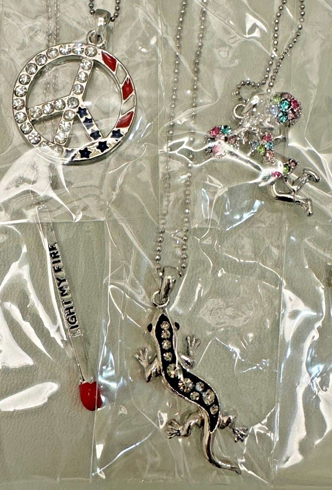 New 20pcs Lot Crystal Charm Pendant Necklaces Jewelry #32 Top Quality