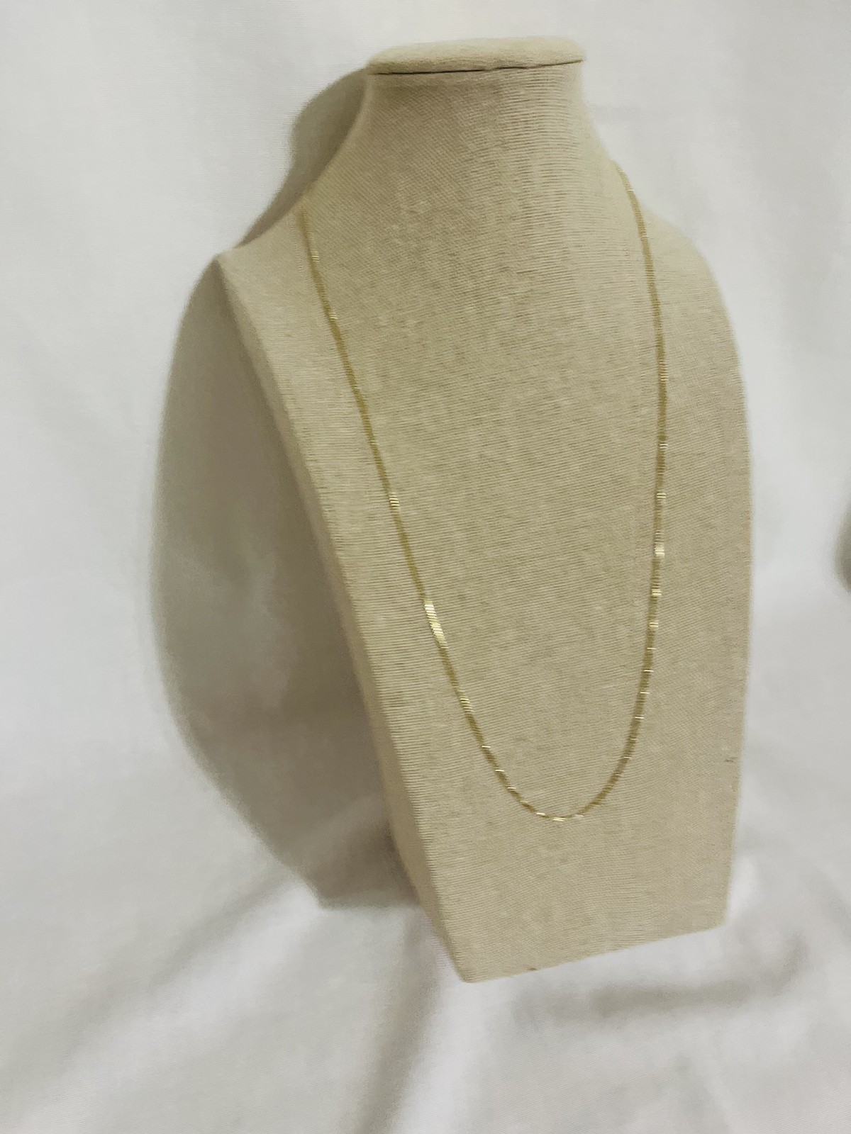 Giani Bernini 24″ 24k Gold/Sterling Silver Necklace Venetian Box Chain WW415